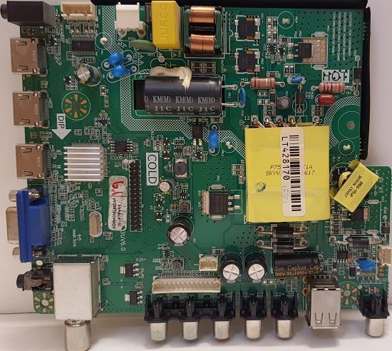 مین برد تلویزیون ال ای دی ایکس ویژن مدل 43xk570